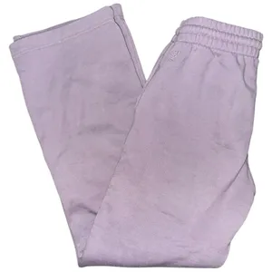TNA ARITZIA Women’s Sz XS Lavender Purple Cozy Fleece Boyfriend Wide Sweatpants thumbnail 4