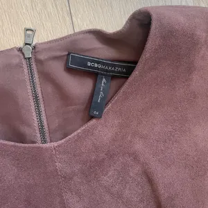 BCBGMAXAZRIA Suede A-line dress thumbnail 6