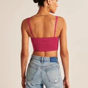 Abercrombie | Poplin Corset Tank thumbnail 3