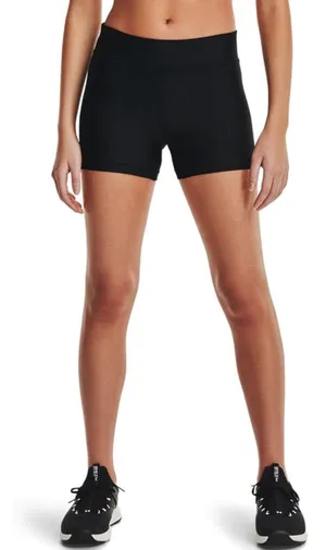 Under Armour NWT Women's HeatGear Mid Rise Shorty Compression Shorts - Large thumbnail 3