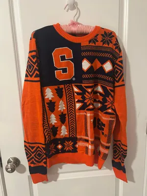 Syracuse Vintage Sweater Orange Size M thumbnail 2