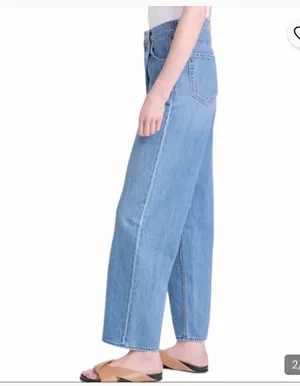 Mother Snacks Pleated Fun Dip Puddle Jeans thumbnail 2