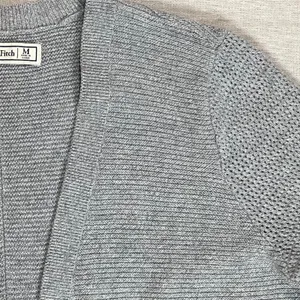 Abercrombie & Fitch | Gray Open Front Longline Cardigan | Medium thumbnail 4