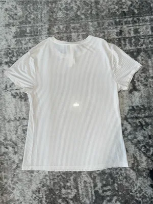 Alo Yoga Ribbed Sea Coast Short Sleeve T-Shirt thumbnail 2