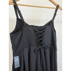 Torrid Mini Scuba Skater Dress Built In Shapewear Sz1/1X NWT thumbnail 6