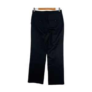 Anine Bing Classic Pant Womens 28 Black Wool Straight Leg Tailored Trousers thumbnail 2