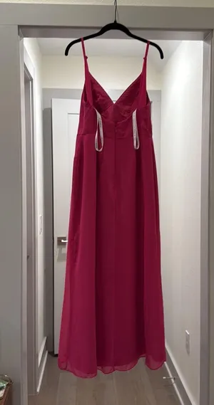 Azazie Bridesmaid Dress Fuchsia thumbnail 6