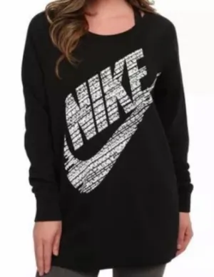 Nike Women’s Rally BF Logo Crewneck Sweater thumbnail 1