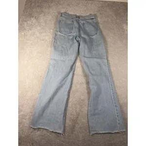 kancan wide leg jeans‎ light wash pocket details 7/27 thumbnail 4