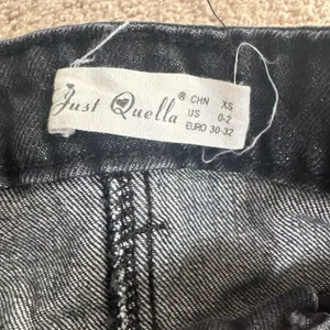 Black distressed grunge skirt thumbnail 3