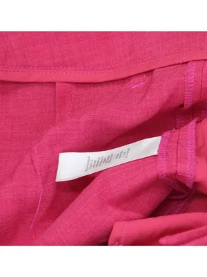 T Tahari Womens High Rise Wide-Leg Pants Ankle THF52002 Tulip Pink 8 thumbnail 4