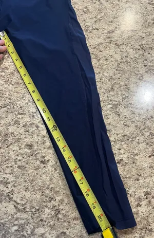 TJ Maxx Navy Blue Mesh Detailing Leggings thumbnail 4