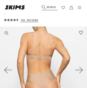 SKIMS Push-Up Plunge Bra thumbnail 3