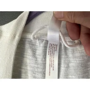 Gillian O'Malley White Lightweight Robe with Tie Belt, Size M thumbnail 5