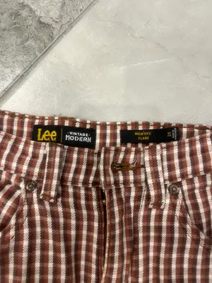 Lee Vintage Checked Jeans thumbnail 3