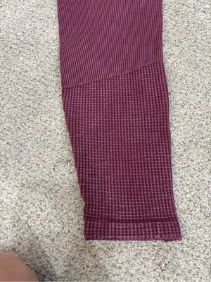 Offline by Aerie Leggings Womens M Medium High Waisted Ribbed Pull On Yoga thumbnail 2