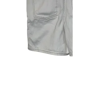 Free People Women's Shorts Denim Button Fly High-Waisted Cotton White‎ Size 2 thumbnail 8