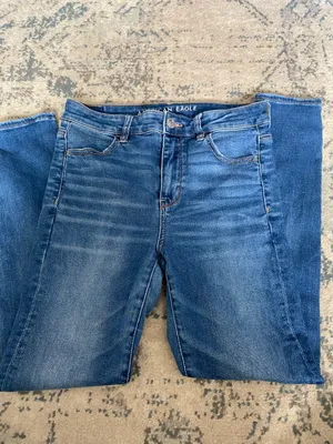 American Eagle Outfitters Medium Wash Skinny Jeans thumbnail 1