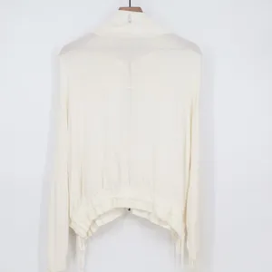 Free People Movement Jacket Womens XS White Knitted Full Zip Long Sleeve Outdoor thumbnail 6
