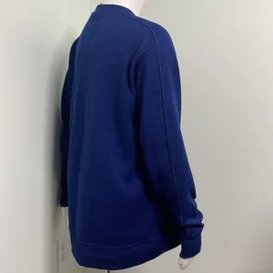 Nike Dri-Fit Women's Blue Crew Sweater Sweatshirt thumbnail 4
