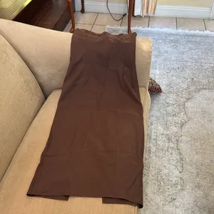 Brown Spaghetti Strap Dress thumbnail 4