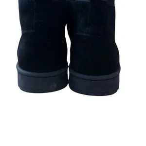 Kohls SO Sophia Black Fur lined Suede Boots thumbnail 5