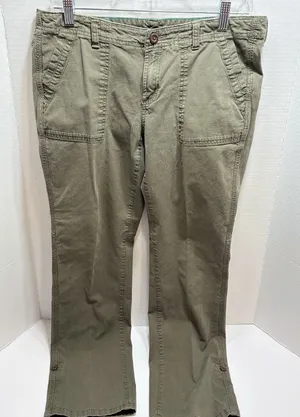 THE NORTH FACE Sz 10 Lightweight Cotton Canvas Outdoor Work Utility Hiking Pants thumbnail 1
