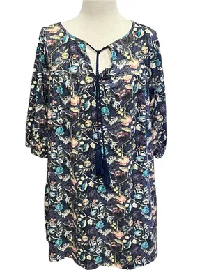 Natural life oversized, baby doll dress size small thumbnail 2