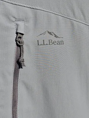 L.L. Bean womens Lightweight Windbreaker Grey Size XL Gray thumbnail 2