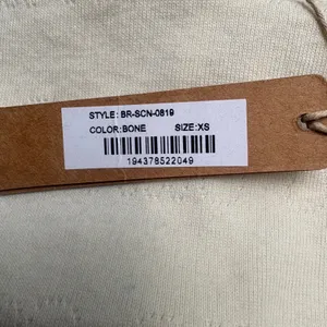 Skims Logo Pointelle Bralette XS Bone Lace Trim Rosette NWT thumbnail 6