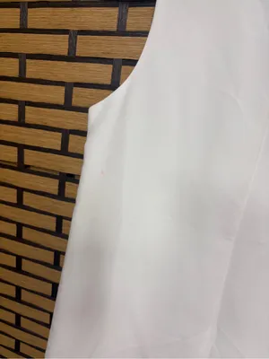 Banana Republic White Dress Size 4 Tall thumbnail 5
