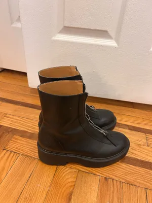 Steve Madden Jones Leather Zip Up Boots thumbnail 5