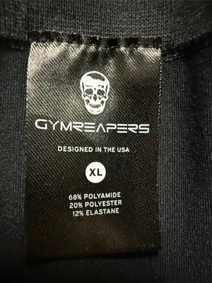 GYMREAPERS Black Infinity Seamless Leggings Size XL thumbnail 14
