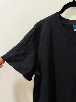 NWT Old Navy Black Mini Cotton T-Shirt Dress thumbnail 4