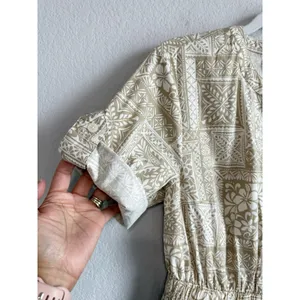 LOFT Tile Utility Midi Pocket Dress Khaki Tan Size 4‎ NEW thumbnail 7