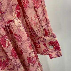 Free People Dress Womens Medium NEW See It Through Pink Boho Maxi Sheer NWOT thumbnail 12