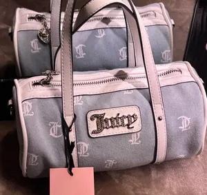 Juicy Couture Denim and White Mini Bag thumbnail 1