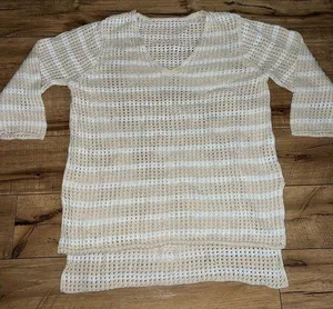 striped sweater White Size M thumbnail 1