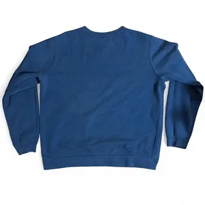 Nike Blue Crewneck Sweatshirt Swoosh Preppy Athleisure Sporty Long Sleeve Fleece Lined Sz L #Streetwear. Measurement in pics. thumbnail 7