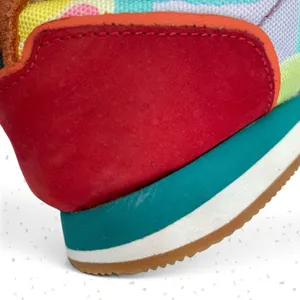 Farm Rio Sneakers Mixed Print Colorful Bright Retro Casual Comfort Shoes Size 38 thumbnail 11