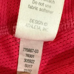 Athleta Deep Breathe Bralette Sports‎ Bra Womens Medium Pink Crisscross Back thumbnail 8