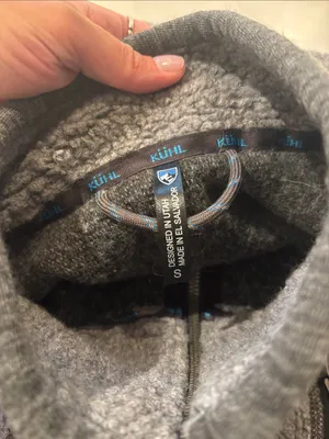 Kuhl Grey Sherpa Zip-Up Vest thumbnail 2