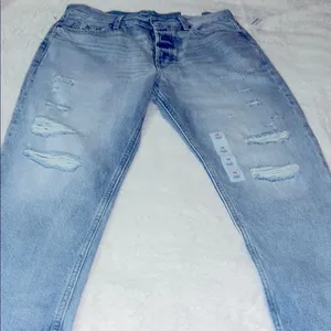 Old Navy High Rise Blue Crop Jeans Classic Style‎ thumbnail 5