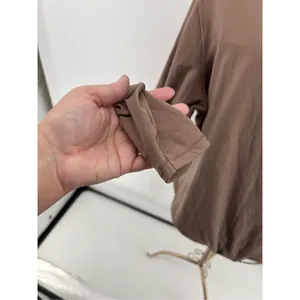 SKIMS Fits Everybody Long Sleeve Bodysuit Umber 4X NWT thumbnail 6