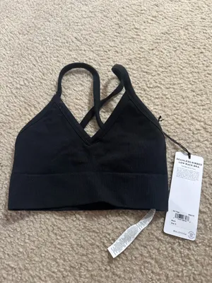 Alo Yoga Seamless Bra Ribbed thumbnail 2