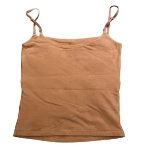 Abercrombie & Fitch Brown Built-In Shelf Bra Camisole XS Adjustable Straps thumbnail 4