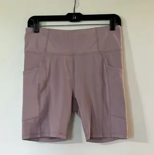 Mono B Pink High Waist Bike Shorts Performance thumbnail 1