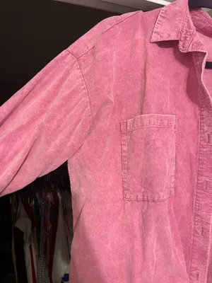 Pink Corduroy Jacket Size XL thumbnail 2