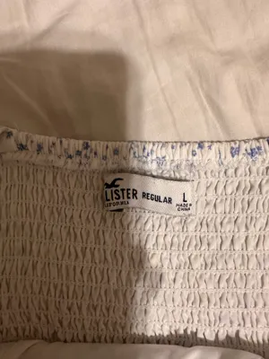Hollister Dress Floral White thumbnail 4
