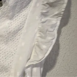 American Eagle Outfitters White Eyelet Cotton Romper size small thumbnail 9